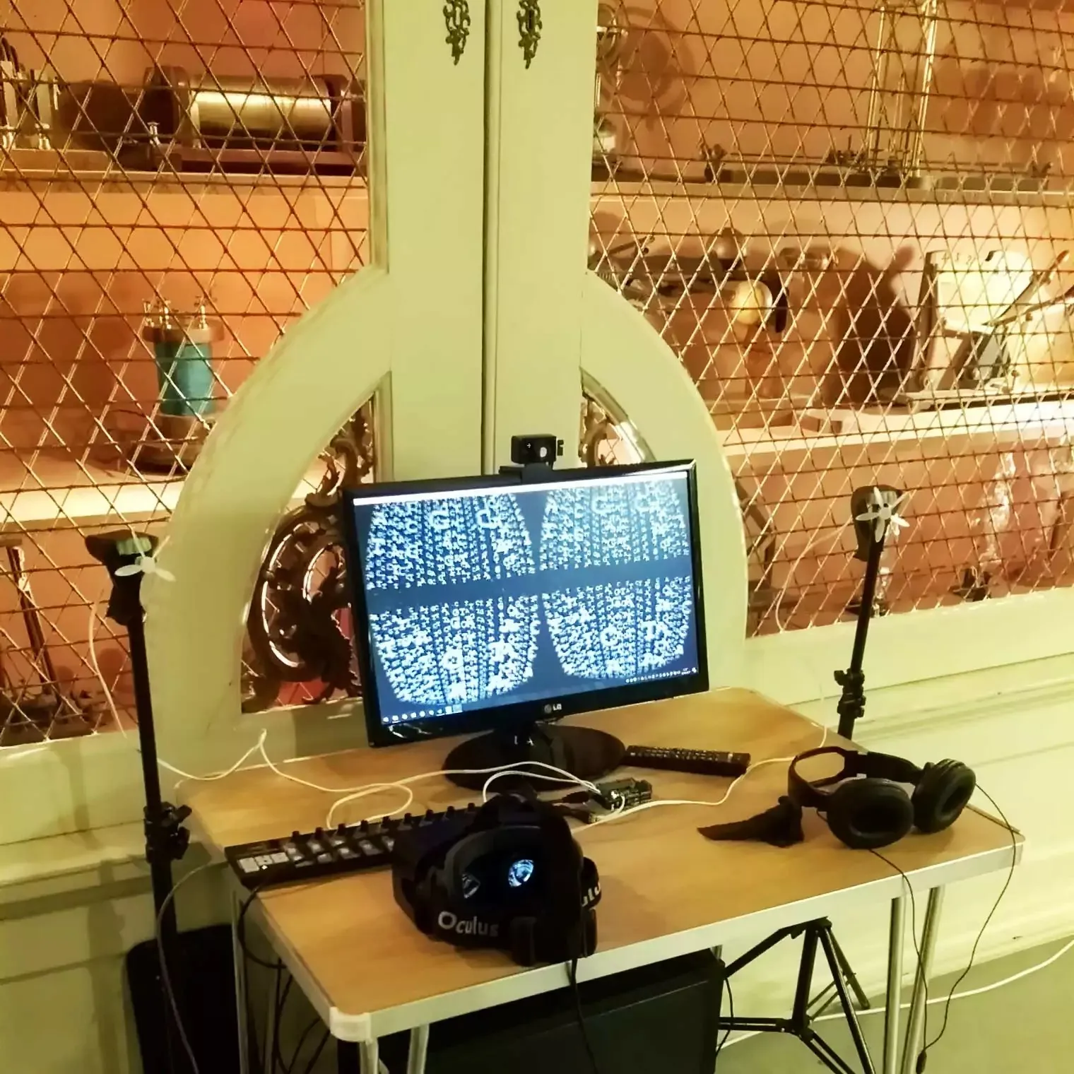 Sequence VR presented at Imperial College Festival in London.