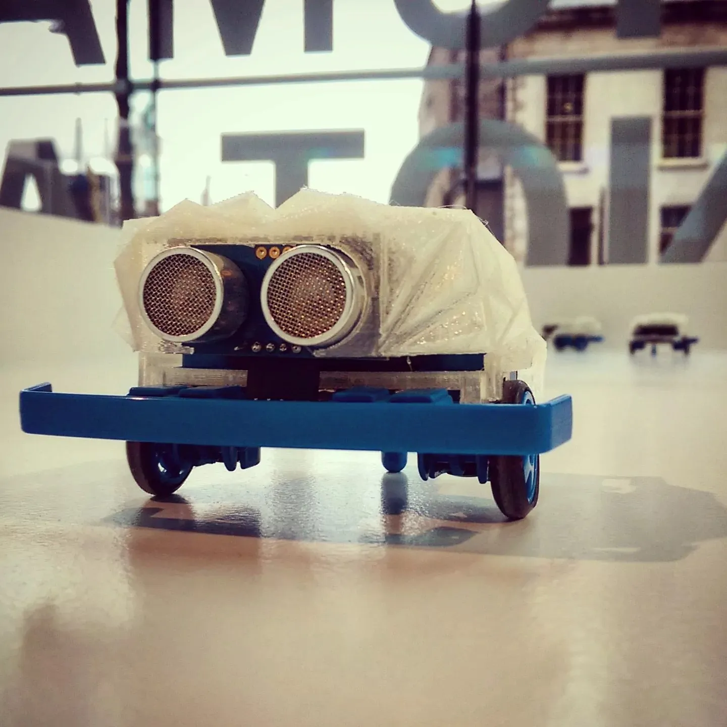 Antisocial Swarm Robots