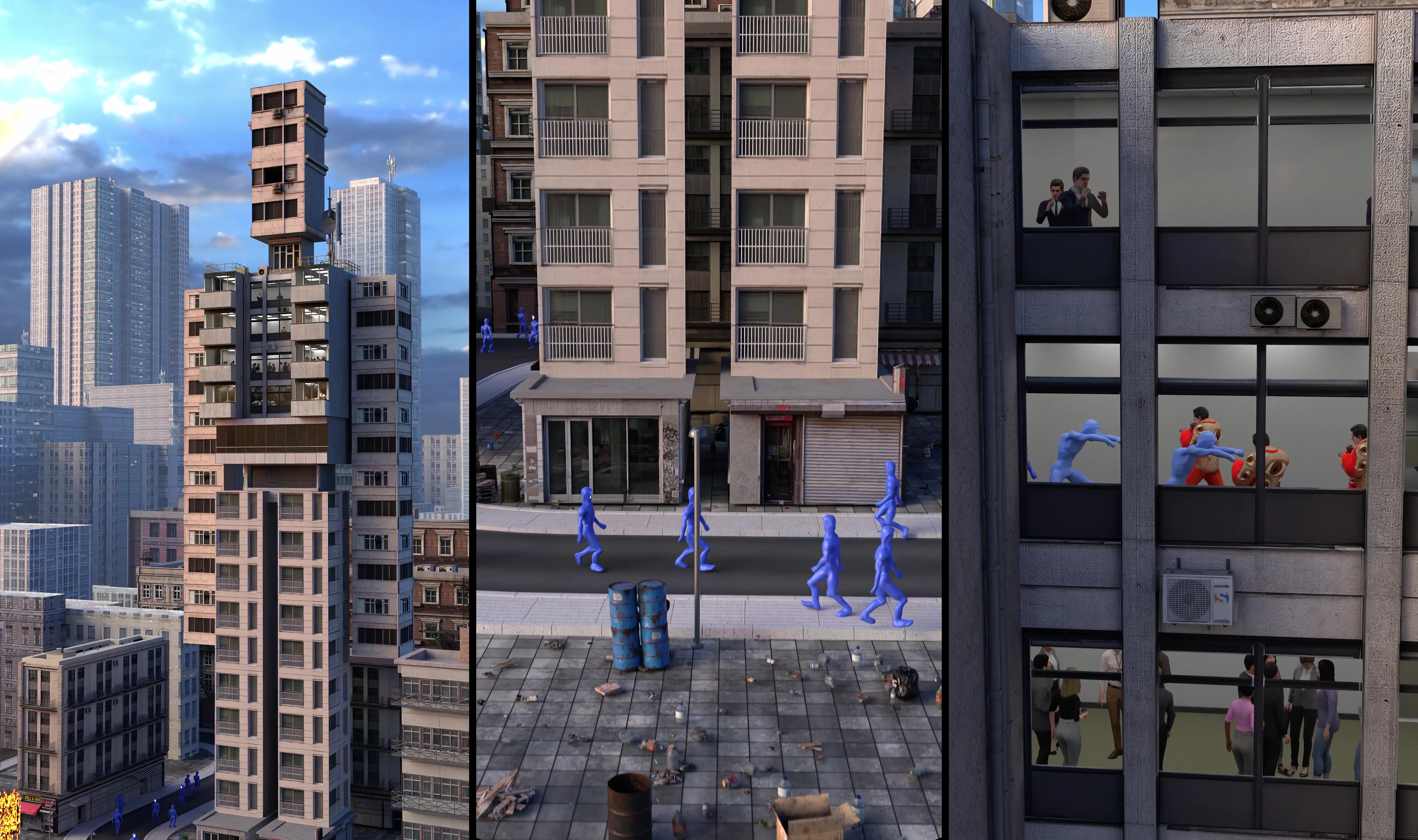 Installation view of Test Work