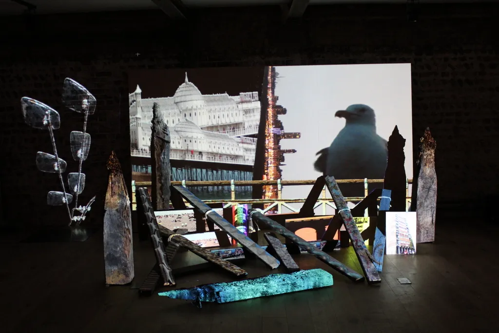 Brighton: Remixed image used to accompany the 4Humanities interview with Alex May.