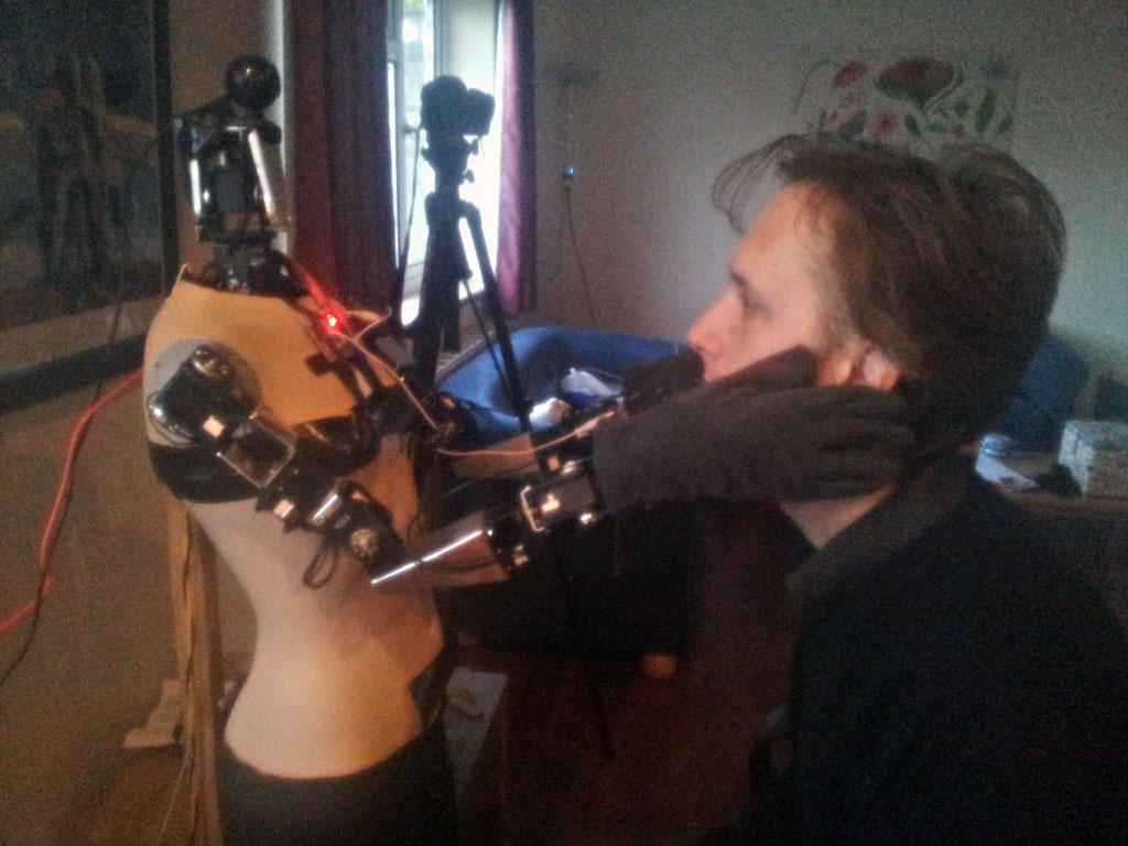 My New Robot Companion Face Touch